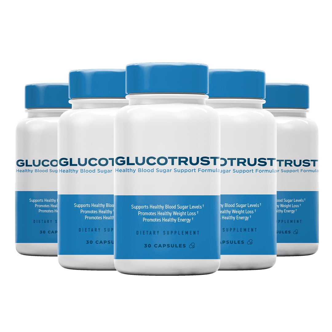 GlucoTrust Premium Blood Sugar Support Kit - 1 Bottle 30 Day Supply